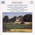 Poulenc: Complete Chamber Music, Vol. 5