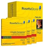 Rosetta Stone Version 3: English (UK) Level 1, 2 & 3 with Audio Companion