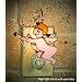 SWITCHABLES SW-106 - CUPID Stained Glass Night Light Cover - Night Light Fixture Sold Separately