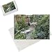 Jigsaw Puzzle of Urban garden in early autumn. Paved patio area with furniture, outdoor gas from Garden World Images