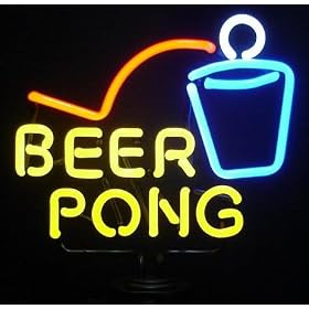 Beer Pong Neon Sign