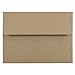 JAM PAPER A6 Premium Invitation Envelopes - 4 3/4 x 6 1/2 - Brown Kraft Paper Bag - 50/Pack