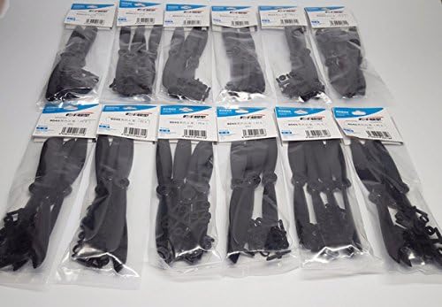 24 Pairs GemFan 6045 Black Propellers (24CW and 24CCW) 48 Total Propellers