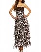 Strapless Smocked & Ruffled Maxi Dress main image