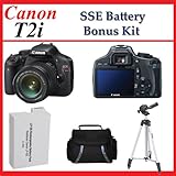 Canon EOS Rebel T2i Digital SLR Camera Kit with EF-S 18-55mm f/3.5-5.6 IS L ....