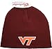 NCAA Virginia Tech Knit Beanie Hat Red