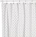 Tommy Hilfiger Union Stars Collection Shower Curtain