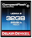 Delkin 32 GB CompactFlash (CF) PRO 450X UDMA Memory Card DDCFPRO3-32GB