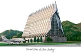 Air Force Falcons Unframed Lithograph - B0009VCVMK