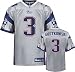 Stephen Gostkowski Jersey: Reebok Authentic Silver #3 New England Patriots Jersey - 56