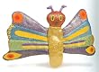 The World Of Eric Carle THE VERY HUNGRY CATERPILLAR - BUTTERFLY FINGER PUPPET 5" Plush