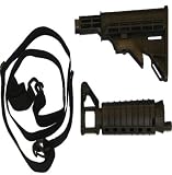 US Army Tippmann Alpha 4 Piece Paintball Mod Kit Black