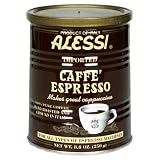 Cheap Alessi Espresso Ground Coffee, 8.8-Ounce Cans (Pack of 6) by Vigo