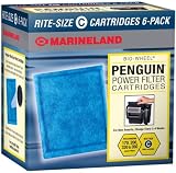 Rite Size pk Penguin Filter Cartridge C 6) 200B/350B/170B/330B Marineland Marineland Penguin 200B/350B/170B/330B Rite Size C Filter Cartridge 6 pk