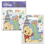 Treat Sacks 8 Piece Pooh 1st Birthday Case Pack 360