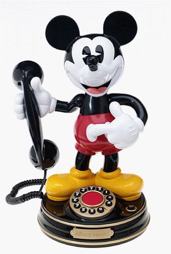 Telemania Mickey Mouse Animated Phone