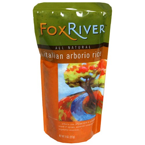 Fox River Italian Arborio Rice, 8-Ounce Pouches (Pack of 6) by Fox River Rice