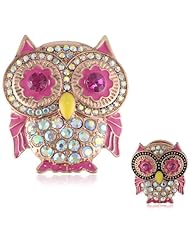 Betsey Johnson "Holiday Boxed" Gift Box with Owl Pin Set