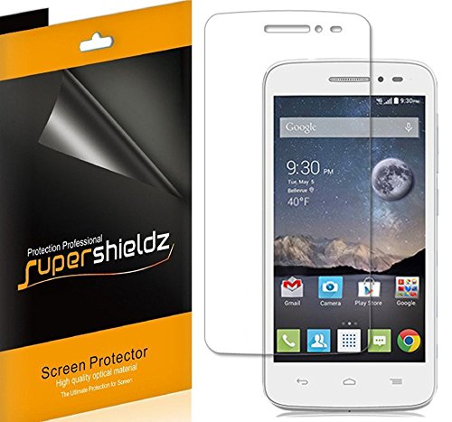 Supershieldz Anti-Bubble HD Clear Screen Protector for Alcatel OneTouch POP Astro - Retail Packaging (6-Pack)
