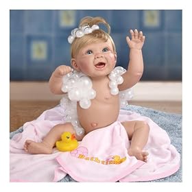 So Truly Real Bathtime Bubbles Collectible Realistic Baby Doll