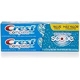 Crest Complete Toothpaste, Peppermint Flavor (2 Count, 6.2 Oz Each)