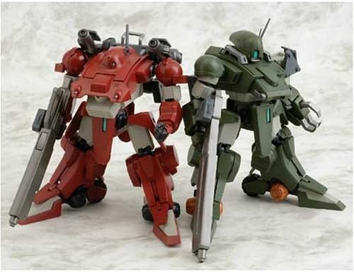 Blue Knight Berserga: Calamity Dog Red &amp; Green Figures 2-Pack by Calamity Dog