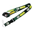 Green Bay Packers Clip Lanyard Keychain Id Ticket Nfl