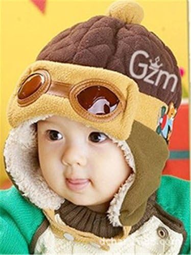 Vienlove Baby Boys Hats Winter Warm Cap Hat Beanie Pilot Aviator Crochet Earf...