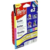 Inkrite Printer Ink Refill Tank 4 Col Pack Black, Cyan, Magenta, Yellow (Shell, Starfish, Duck, Koala)