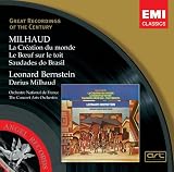 Milhaud: Le Cr�ation du monde; Le Boeuf sur le toit; Saudades do Brasil