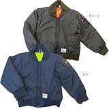 FARM(ファーム)MA-1中綿ジャケット(110-140cm) 120cm コン(4)