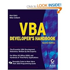VBA Developer's Handbook
