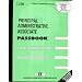 Principal Administrative Associate (Career Examination Passbooks)