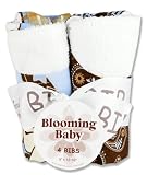 Trend Lab Bib Set, Cowboy Baby