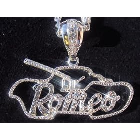 Iced Bling Romeo Tank, Free Chain