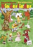 Produkt-Bild: Die sch&ouml;nsten Kinderlieder einfach begleiten mit Gitarre: 34 der beliebtesten Kinderlieder. Noten (Gesang) und Tabulaturen (Gitarre), 80 Seiten, ... Liederkarten zum Ausschneiden und Begleit-CD