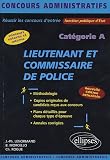 Revue Ellipses Marketing  / Lieutenant et commissaire de police