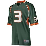 Nike Miami Hurricanes #3 Green Pre-School Replica Football Jersey