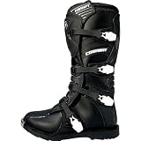 Shift Racing Combat Youth Off-Road Motorcycle Boots - Color: Black, Size: Y5