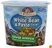 Dr. McDougall's Right Foods Vegan White Bean & Pasta Soup, Light Sodium, 1.8-Ounce Cups (Pack of 6)