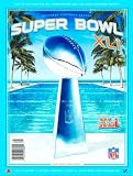 Colts vs Bears Official Super Bowl XLI Game Program