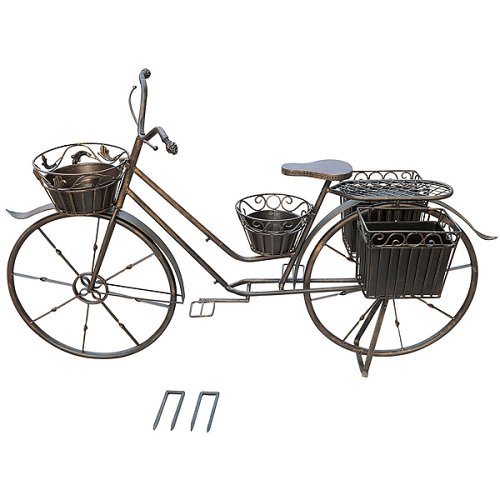 Bicycle Planter - Bronze Finish (Large)