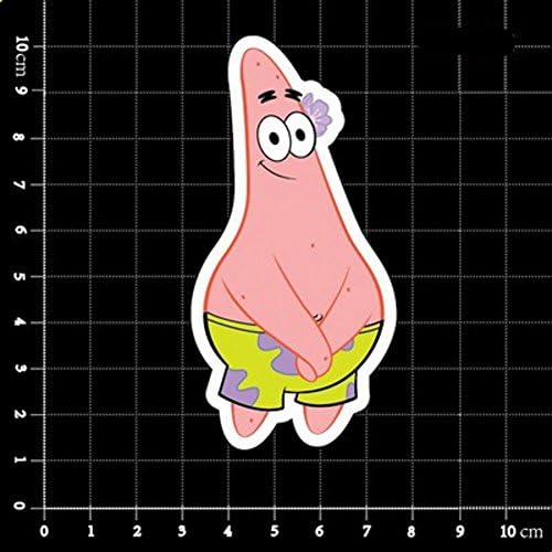 SpongeBob SquarePants Patrick Star Cartoon Logo Original Decal Stickers
