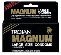 Trojan Magnum Large Size Latex Condoms