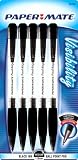 Papermate Visibility - Retractable Ballpoint Pen Medium Black 5 Card