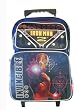 Iron Man 2 War Invincible Large Rolling Backpack - Iron Man Wheeld Backpack