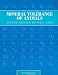 Mineral Tolerance of Animals: Second Revised Edition