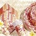 TIKI BAR PARTY WARE SET (8) - PLUMERIA LEI - LUAU HAWAII