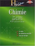 Chimie, 1ère année, MPSI - PTSI, option SI, 2e période : Cours et exercices corrigés