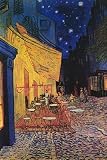 The Café Terrace on the Place du Forum, Arles, at Night, c.1888 Art Poster Print by Vincent van Gogh, 24x36